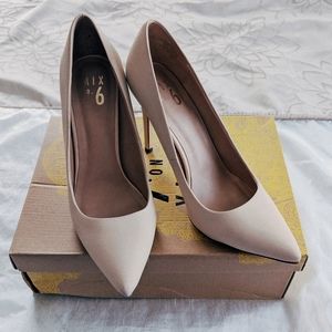 Nude Pointed Toe High Heels